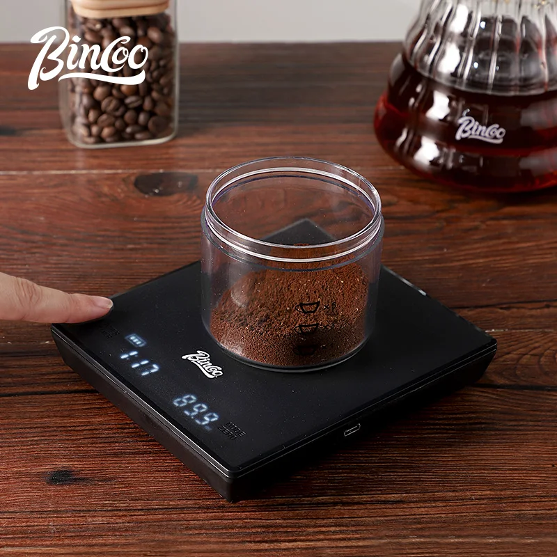 

Bincoo high-precision kitchen coffee scale Intelligent electronic scale 0.1g/3KG digital display drip coffee espresso scale