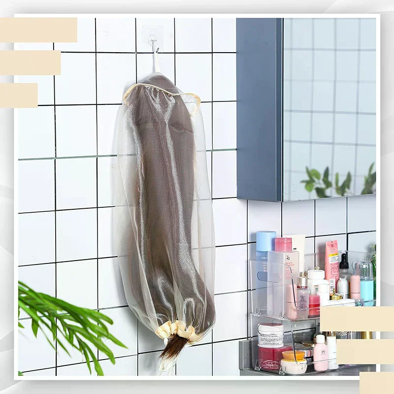Wig Bags Adjustable Wig Storage For Multiple Wigs With Drawstring Portable Wig Storage Bags
