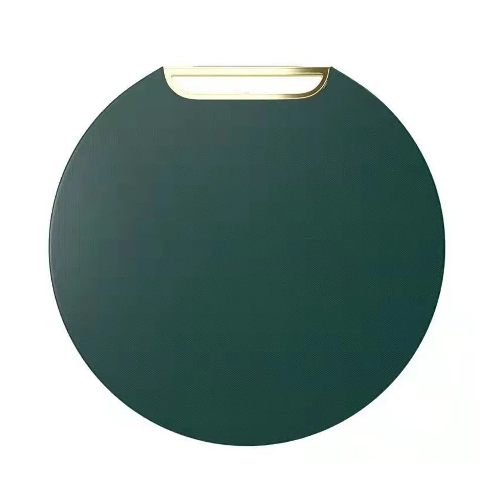 

1Pcs Non-Slip Plastic Chopping Board for Kitchen Use Mold Resistant Heavy Duty Anti Skid Cutting Board Green Food Grade Safe