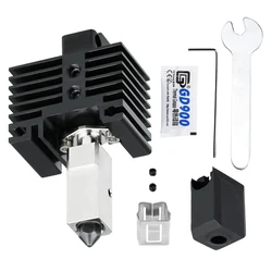 Upgrade Hotend For Bambu Lab P1/X1 Series 3D Printers 0.4mm Nozzle Hotend Fit Bambu Lab P1/X1 Thermistor And Heater