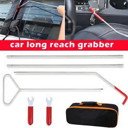 Car Long Reach Grabber Automotive Attachment Tool Kit, bomba de ar inflável, bloqueio de abertura da porta da janela automática