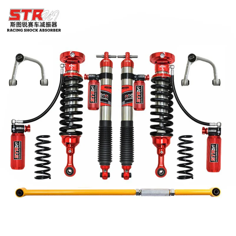 

STR 4x4 Suspension Full Kits Bypass off Road Adjustable Coilover Shock Absorber for tank 300 Suv