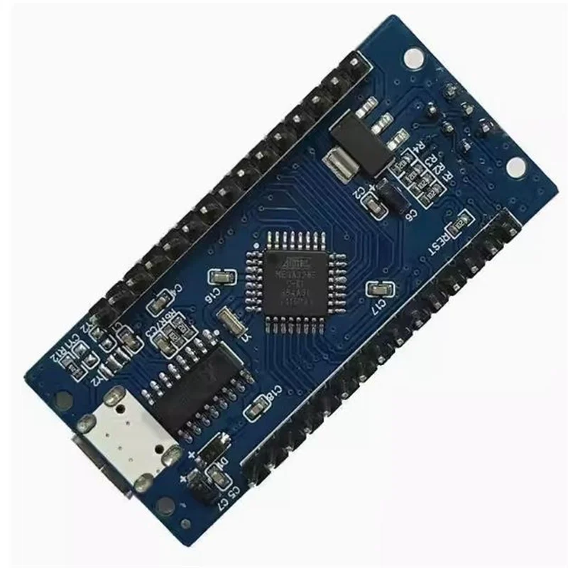 Nano V3.0 ATmega328P Improved CH340C Module with Built in 0.91-inch OLED Display Screen