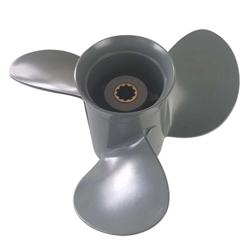 9.9''x11'' 25-30 HP Aluminum Marine Outboard Propeller For H Outboard Engine