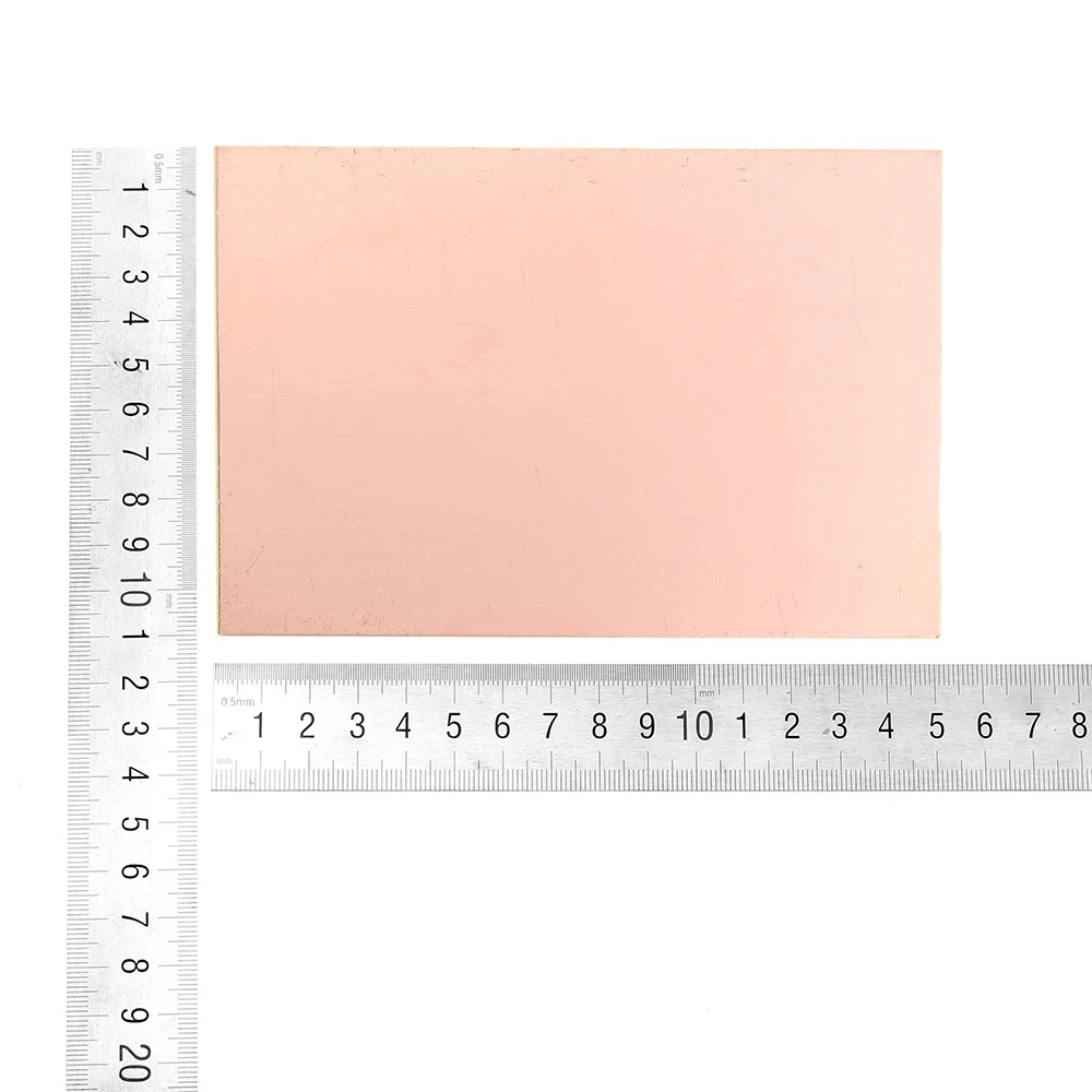 

Fiberglass Board 10Pcs 10X15cm Double-Sided Copper PCB Board FR4 Fiberglass Board