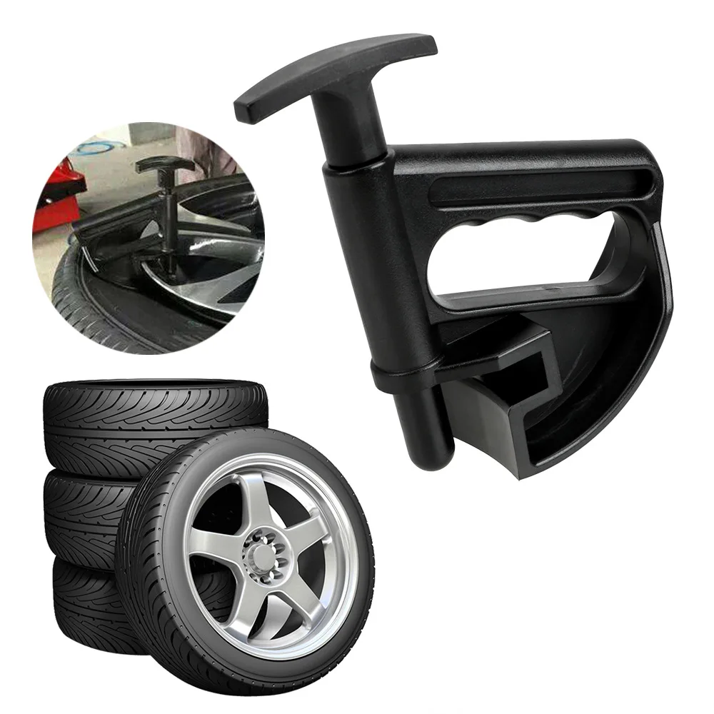 Portable Tire Dismounting Machine Dismounting Tire Clamp Adapter Universal Tire Rim Clamp Tire Presser Pry Wheel Shifting Helper