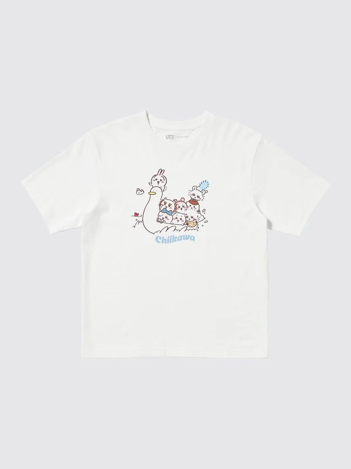 Kawaii Chiikawa 2026 Anime Movie Graphic Tee Unisex Loose Cotton The Secret of Mermaid Island Casual Streetwear T-shirt
