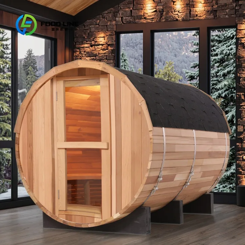 Sauna Room Home Steam Cabin Electric Infrared Spa Full Body Therapy Heat Detox Relaxation Machine