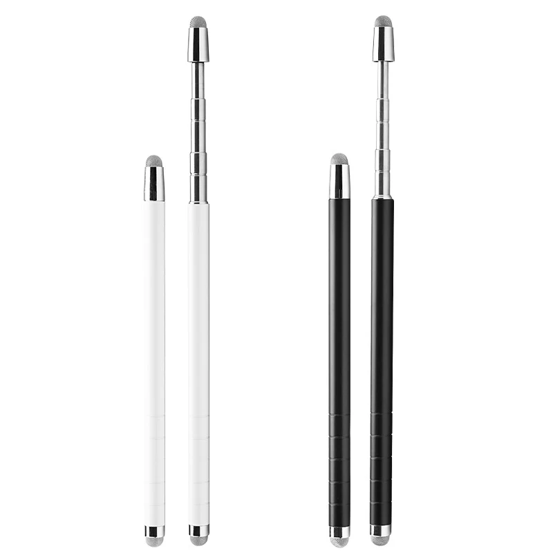 العالمي قابل للسحب مزدوج بنك الاستثمار القومي شبكة الألياف شاشة تعمل باللمس قلم مؤشر المعلم للهاتف اللوحي قضيب تليسكوبي أداة الاجتماع #5