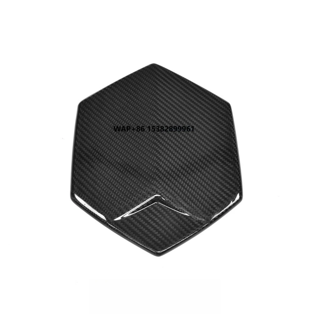 Dry Carbon Fiber Car Fuel Tank Caps forAventador Gas Cover