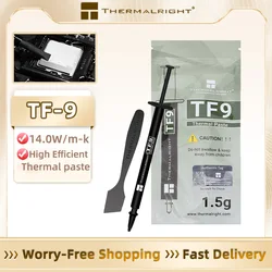Thermalright TF9 Thermal Grease 1.5/2.9g 14W/M.K CPU GPU Cooling Computer Notebook Graphics card thermal paste with scraper