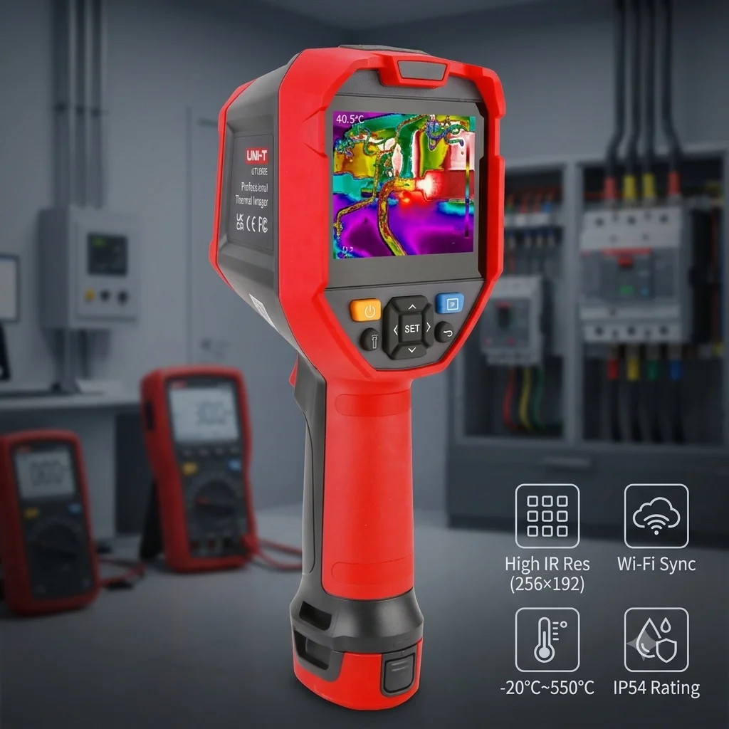 Thermal Imaging Camera 256X192 - UNI-T UTi720E WiFi Termal Kamera 256x192