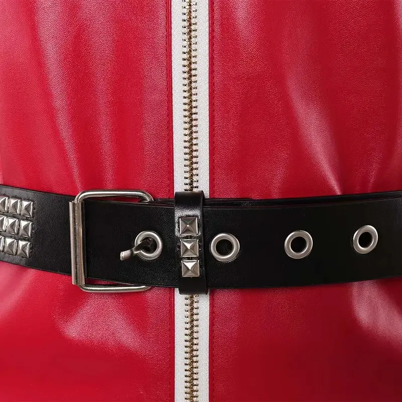 Fantasia Jett Cosplay Abbigliamento per spettacoli teatrali 2010 Film Run Away Disfraz Costume Donna Halloween Carnevale Abiti da festa yj4k