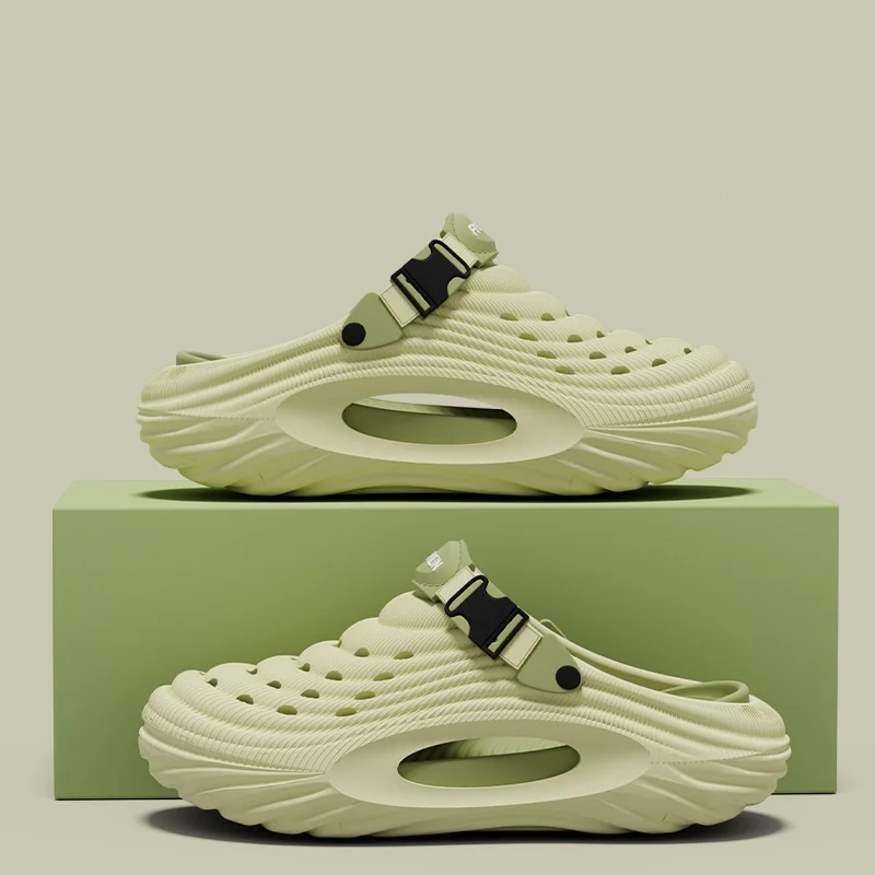 

Cave Slipper For Men's Clogs Outerwear anti-slip Waterproof thick-soled men's Sports Beach Slipper