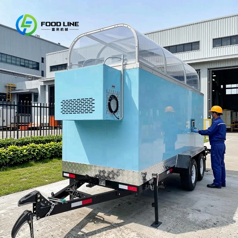 Customized High Performance Commercial Walk In Freezer Room Solar Powered Trailer Cold Storage for Food Preservation Industry