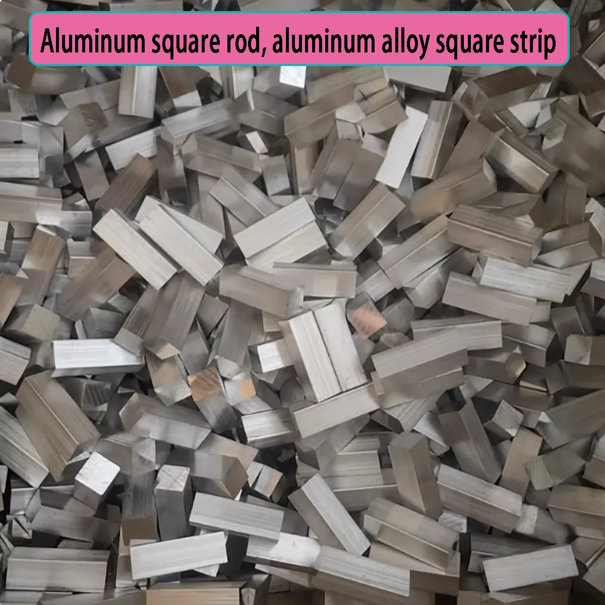 Solid Aluminum Square Bar  Aluminum Block Square Aluminum Sheet Precision Cutting Laser Cutting