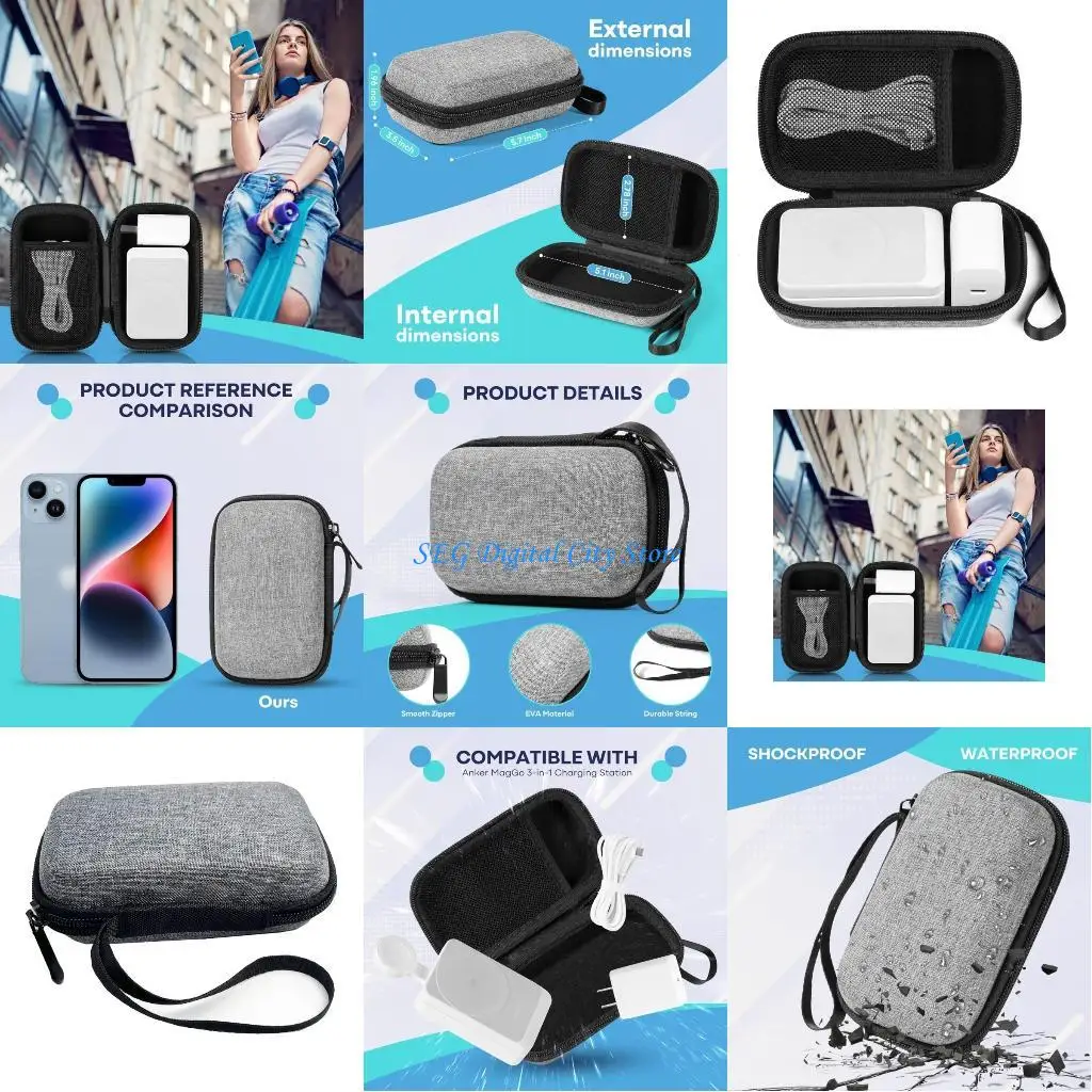 

U75B Travel Carrying Bag Storage Bag with Pocket Case