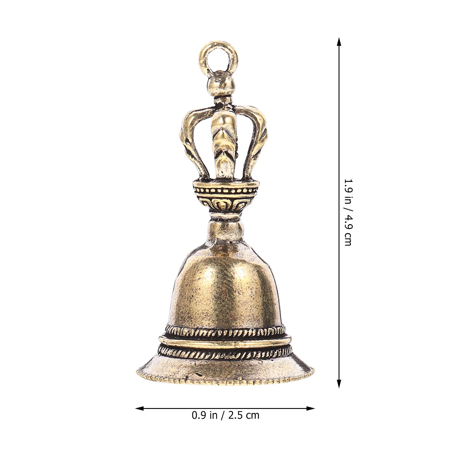 Hand Bell Teaching Equipment Desktop Ornament Home Decor Portable Handbell Decorate