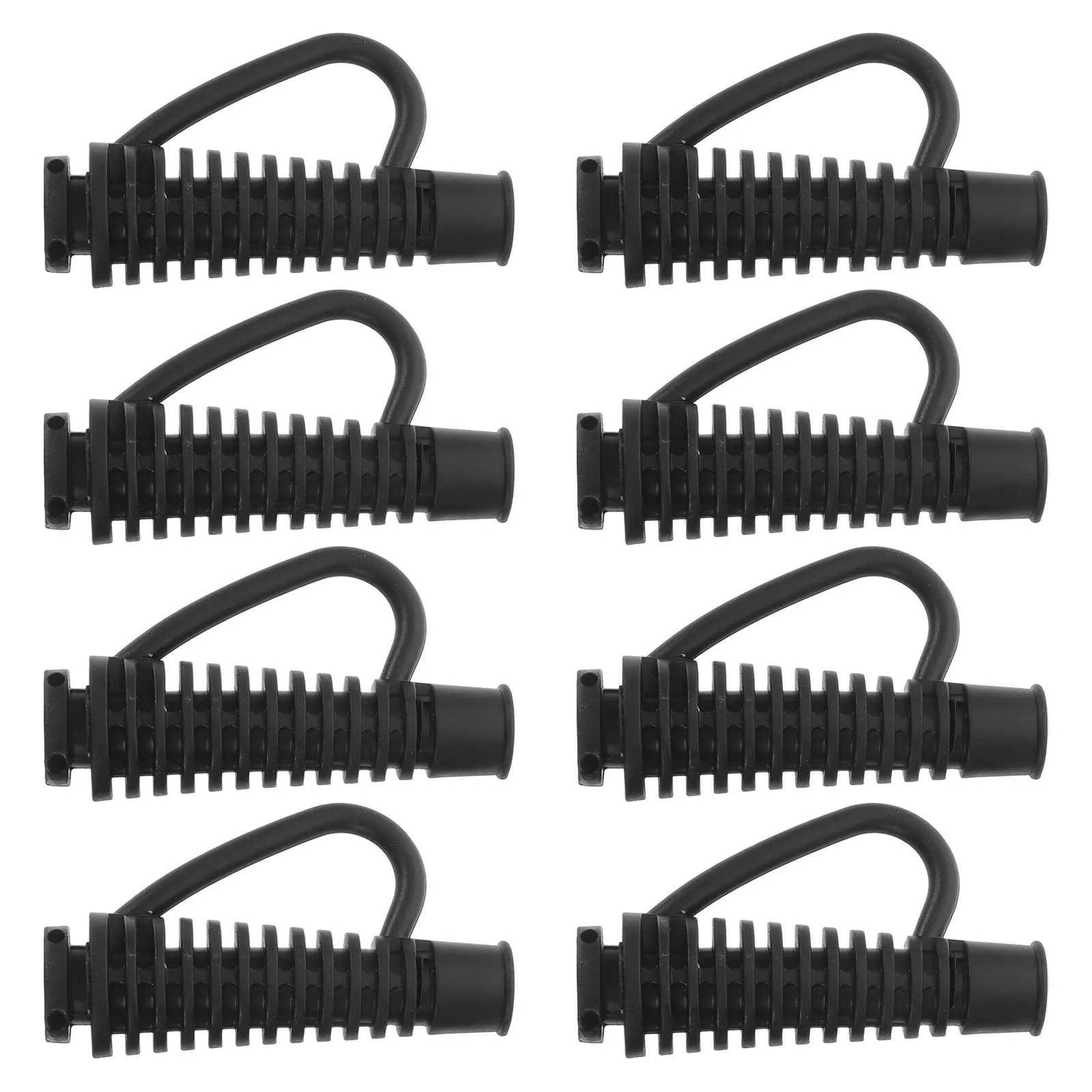 

8Pcs Hair Dryer Cord Protector Flexible Replacement Cord Bend Protector Boot Power Cable Strain Relief Sleeve for Home Salon