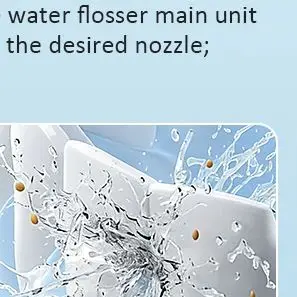 

Portable Smart Electric Oral Irrigator Water Flosser 4 Jets 3 Modes Rechargeable Dental Water Jet Irrigator Dental Teeth Cleaner