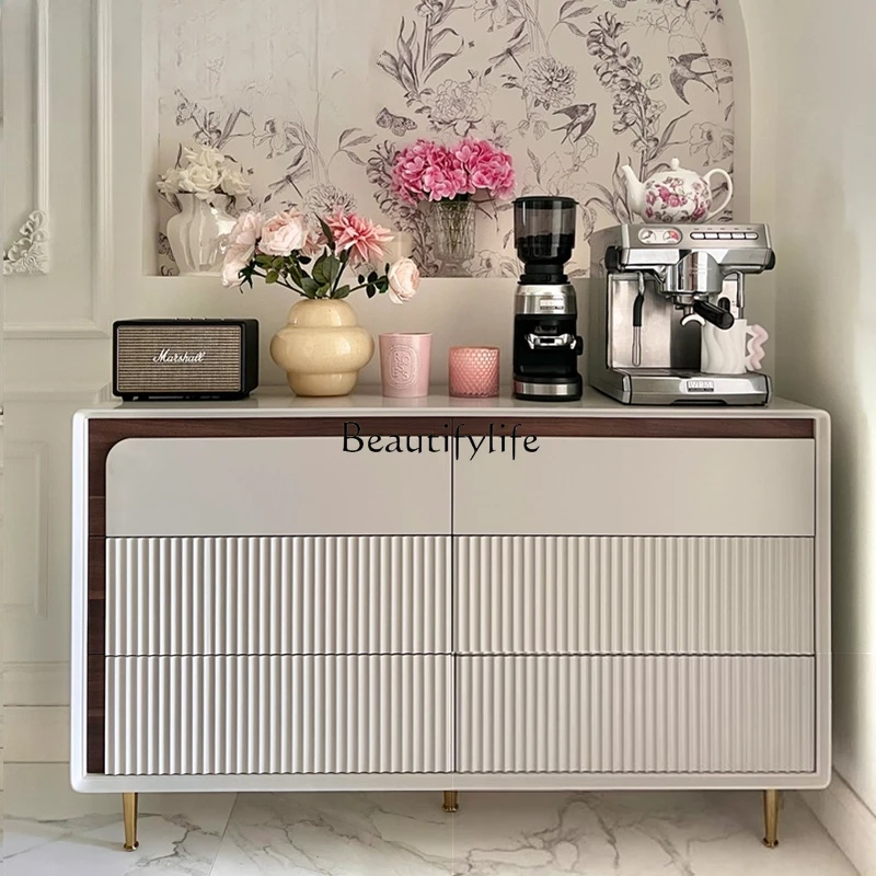 

Light luxury creative locker entrance living room bedroom cabinet customization