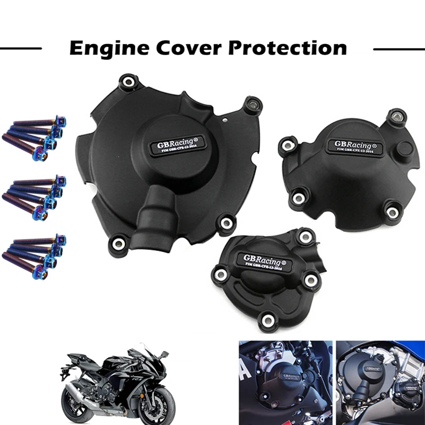 Motorcycles Engine Cover Protection For GB Racing For R1 R1M R1S 2015 2017 2018 2019 2020 2021 2022 2023Engine Covers Protectors