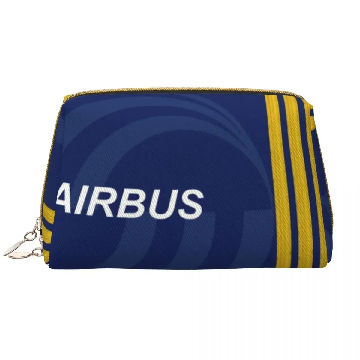 Travel Airbus Fighter Pilot Toiletry Bag Aviation Airplane Cosmetic Makeup Organizer for Women Beauty Storage Dopp Kit Case