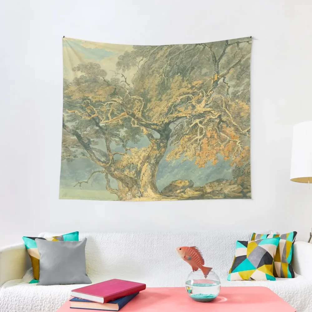 Joseph Mallord William Turner A Great Tree Tapestry Japanese Room Decor Home Supplies Tapestry