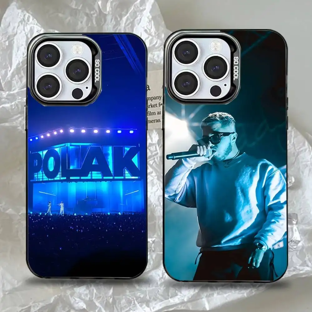 Rapper PLK Chambre 140 telefoonhoesje voor iPhone 17,16,15,14,13,12,11,Pro,Max,Plus,Mini,XS,SE Anti Fall zwart mat harde bumper