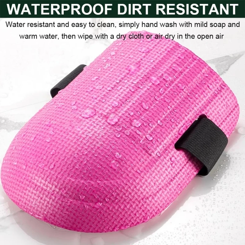 Soft Gardening Knee Pads EVA Foam Cushion Kneepad with Adjustable Strap for Men Women Gardening Flooring Carpet Cleaning Roofing