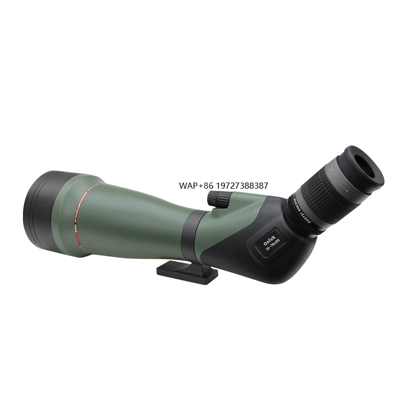 Waterproof Monocular Spotting Scope 20-60X60 Astronomical Telescope Bak4 Porro for Sightseeing Stargazing