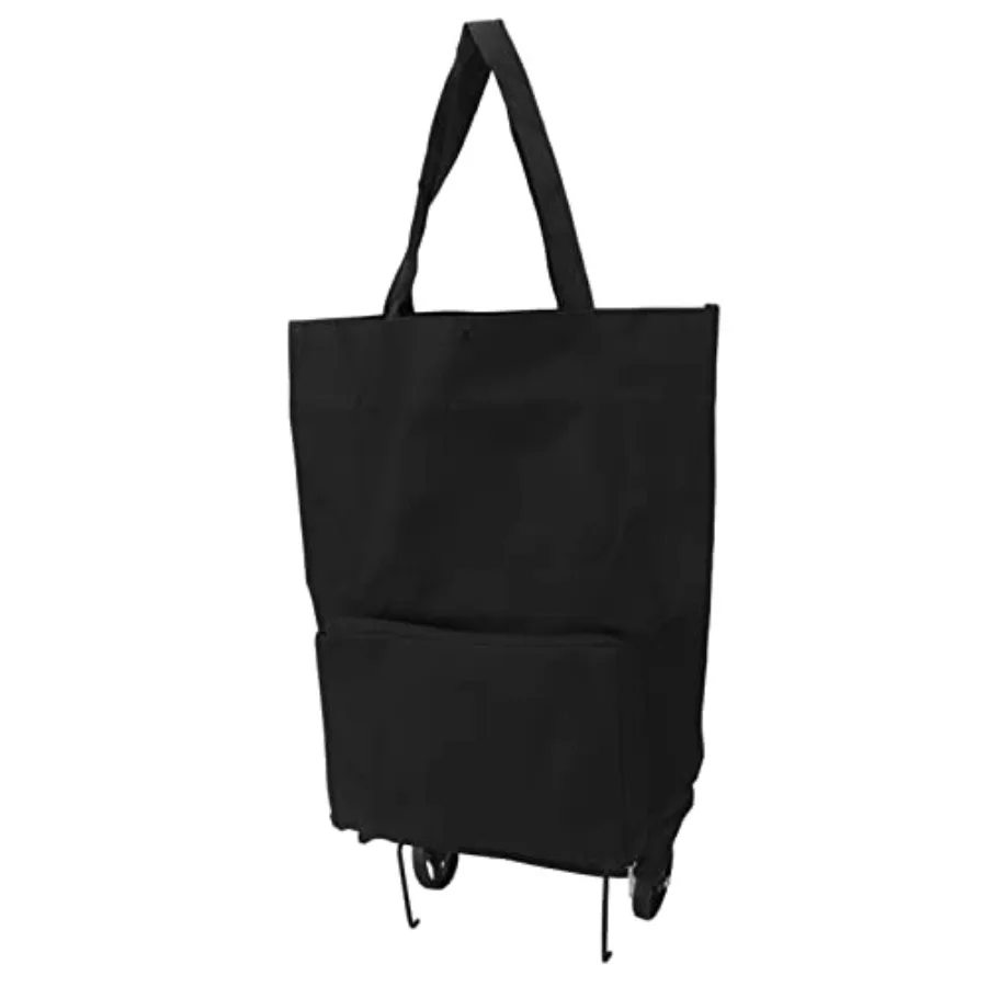 

Outdoor Utility Cart Wagon Black Suitable for Camping Short Trips and Outdoor Use
