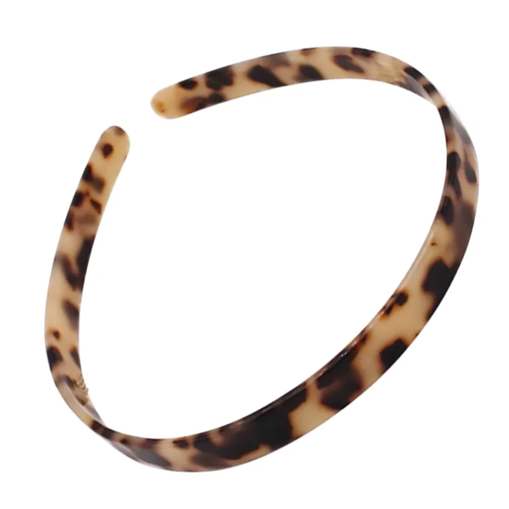

Wide Leopard Hair Hoop Anti-Slip Headband for Women Fashion Hairband Comfortable Hair Accessories Leopard Headband