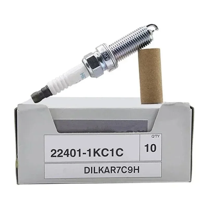

4/6 шт. 22401-1KC1C DILKAR7C9H 91215 лазерная иридиевая свеча зажигания для Nissan Juke Tiida Murano Renault Clio IV 22401 1KC1C 224011KC7C