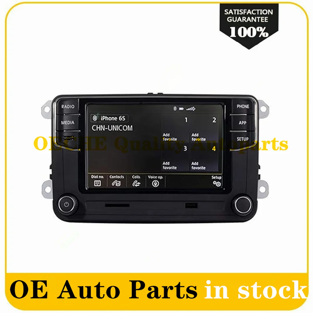 6RD035187B New Noname Android Auto RCD440 PRO Carplay Radio MIB for VW Polo Passat B6 B7 Golf 5 6 Jetta MK5 6 Tiguan CC Beetle