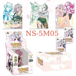 Goddess Story Collection Cards Ns-5M05 Booster Box Anime Girl Figures Game Card Child Kids Table Toys For Family Birthday Gift