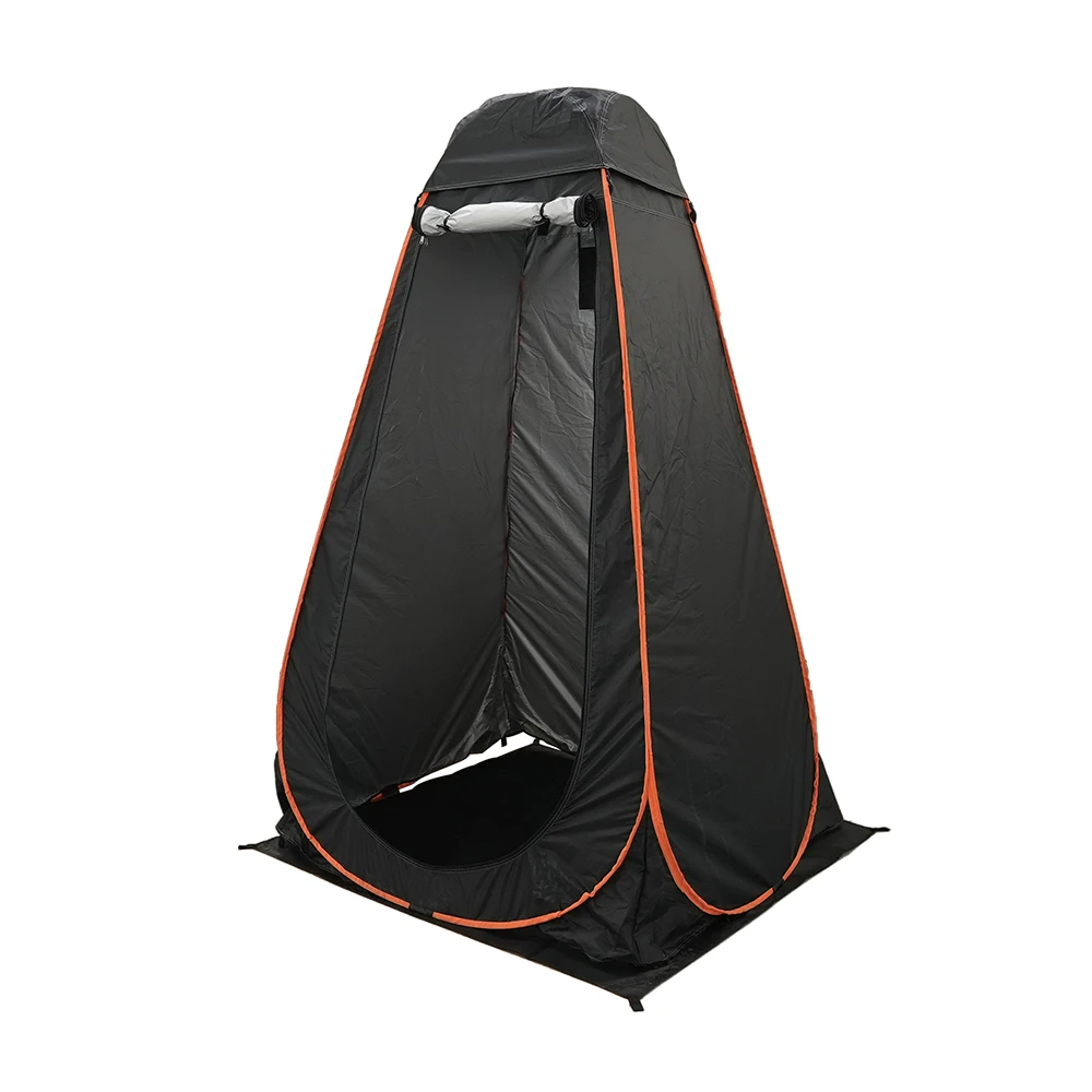 Outdoor Portable Shower Awning Tent With Top Opening Camping Toilet Clothes Changing Tent
