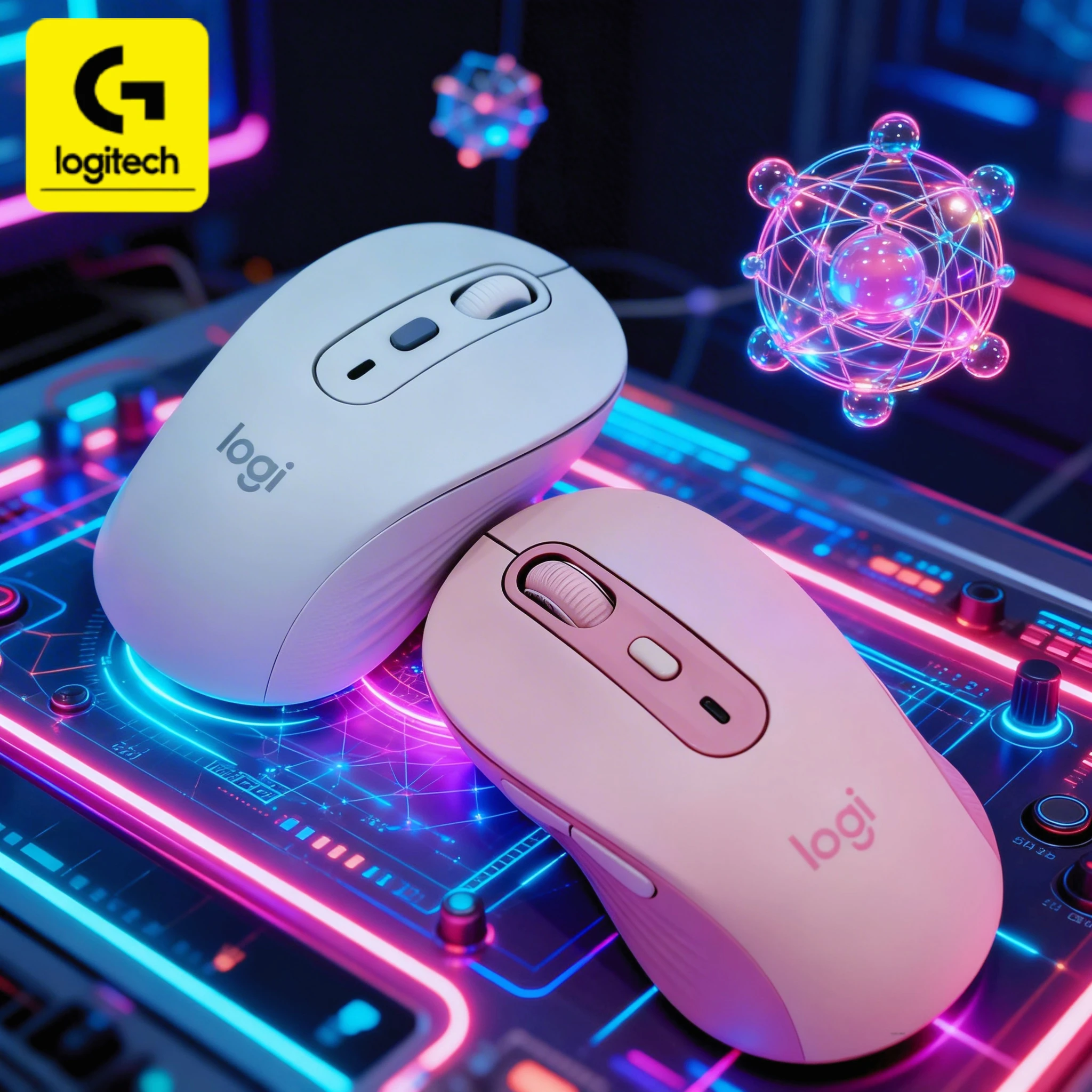 

Logitech M750/M650L dual-mode office mouse: cross-screen multi-device simultaneous operation, silent clicking