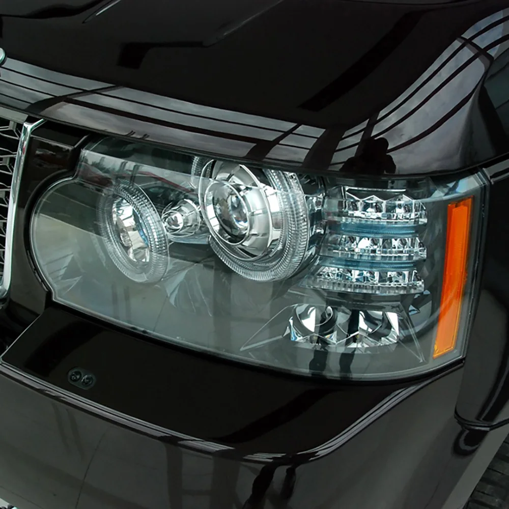 For Land Rover Range Rover Executive Edition 2010-2012 Headlamp Cover Transparent Lampshade Headlight Shell Mask Lens Plexiglass