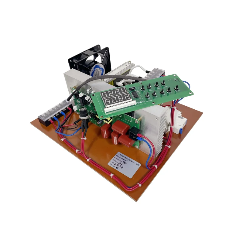 40khz 1800w  Ultrasound Signal Power Board Cleaning Transducer Generator Pcb With Sweep And Degassing Function