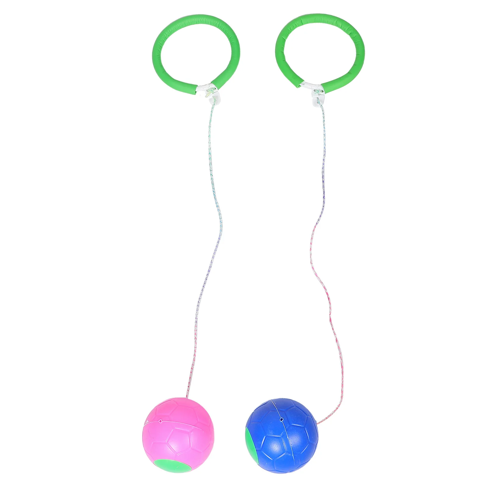 2 pçs crianças pular bola brinquedos tornozelo para pular balanço esportes perna pular plástico