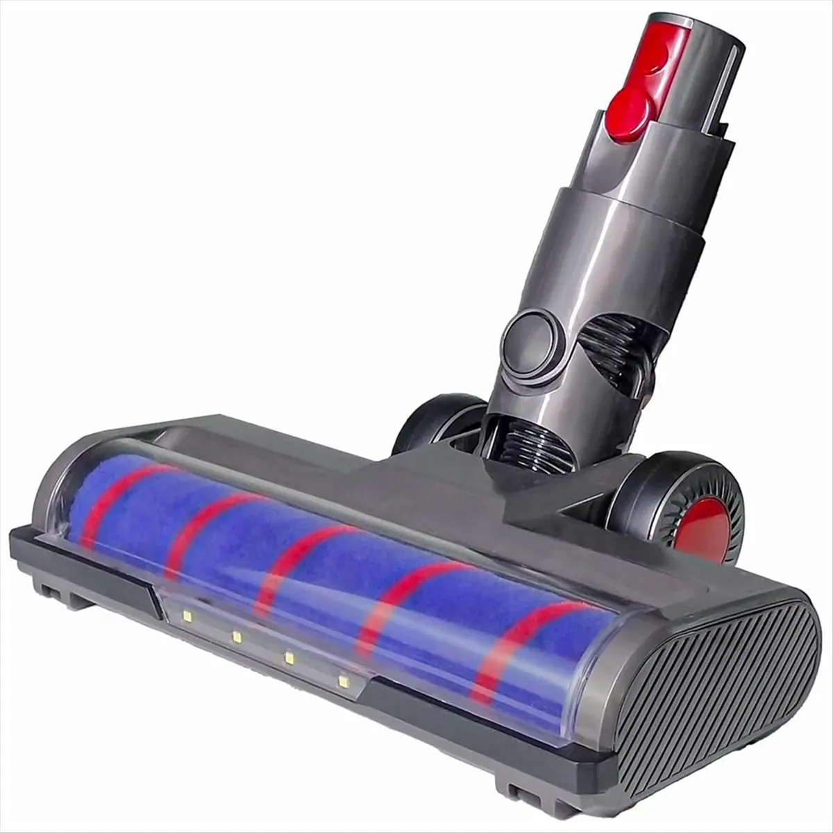 

Сменная насадка-щетка для Dyson V12 Detect Slim и V10 Slim Series, с LED-подсветкой, сменная насадка для чистки пола