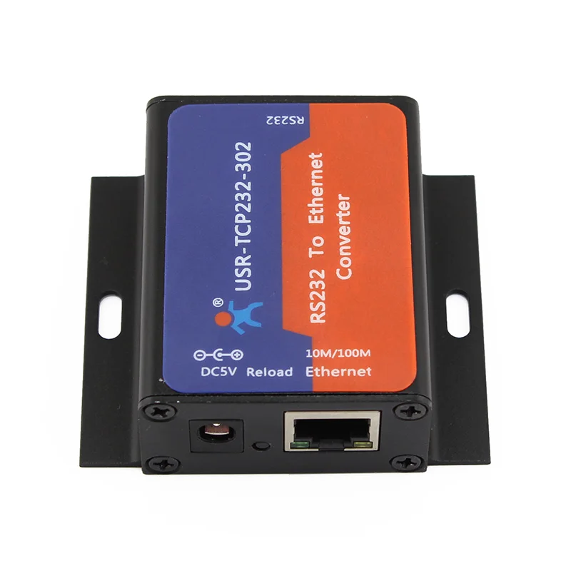 USR-TCP232-302 konwerter IP z RS232 na TCP szeregowy na Ethernet obsługuje wbudowane webage DNS DHCP