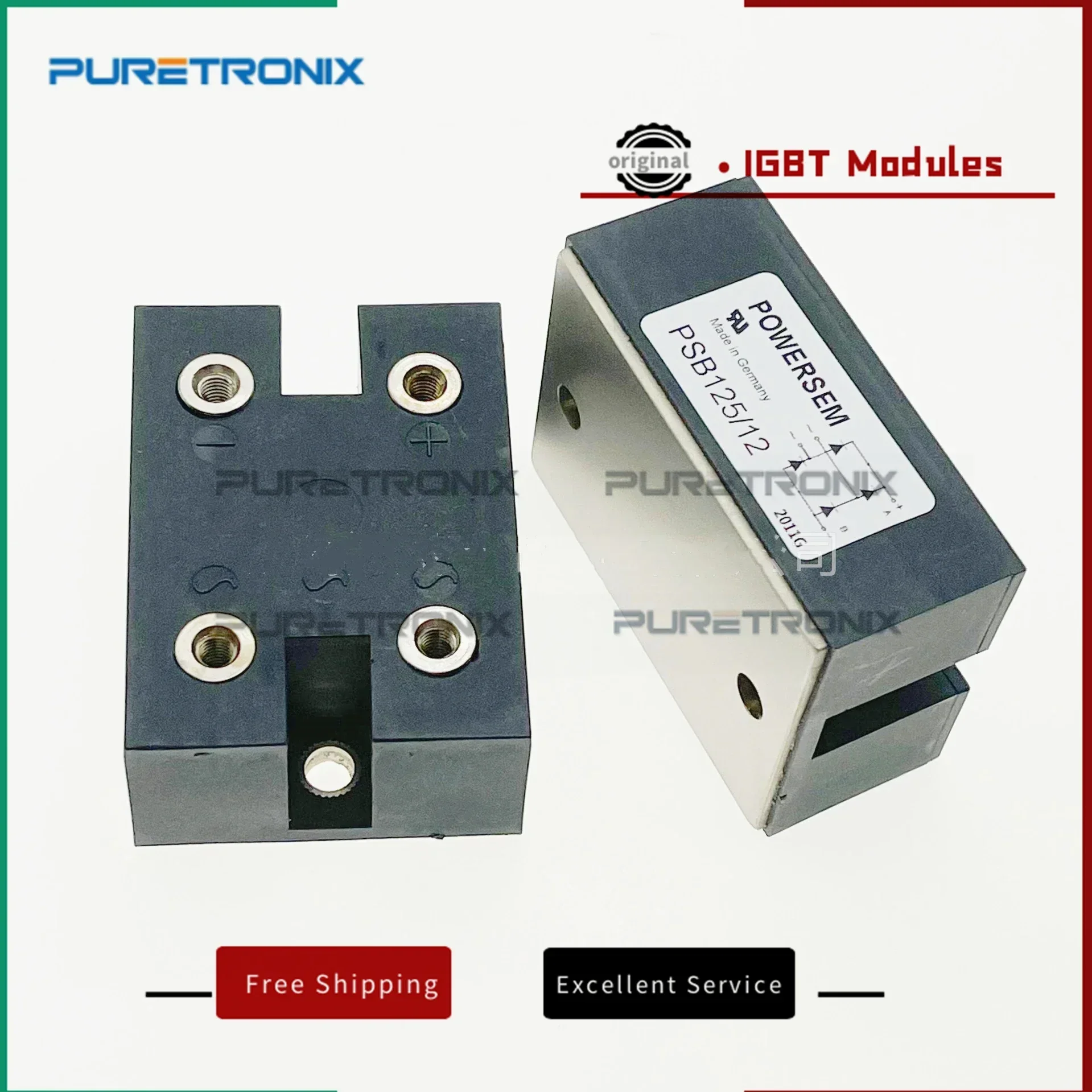 PSD105/16 PSD125/16 PSD125-16 PSD125/12 PSD125-12 PSB125/16 PSB125/12 PSB125-12 PSB125-16 Modul Daya Asli Baru