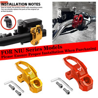For NIU UQi Gt Gts N1S UQI+S M1s Mqi Nqi N1 N1s 22mm Aluminum CNC Storage Bag Bracket Helmet Holder Helmet Hook
