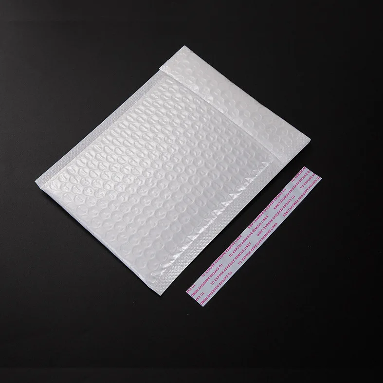 10pcs/white waterproof and explosion-proof fragile express bag, thick bubble bag