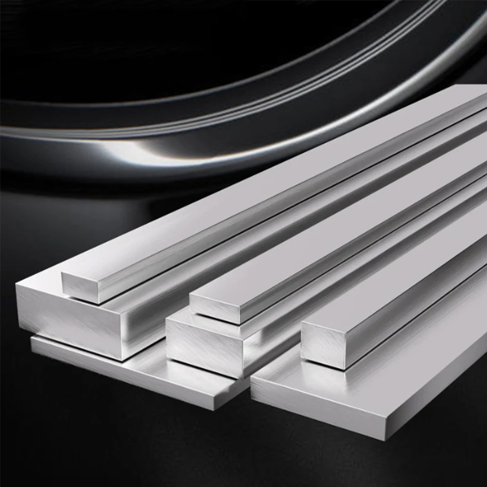 1pcs Lenght 500mm 304 Stainless Steel Flat Steel Thickness 3mm 4mm 5mm 7mm 10mm Flat Bar Width 3/5/10/12/15/20/25/30/40/50/60mm