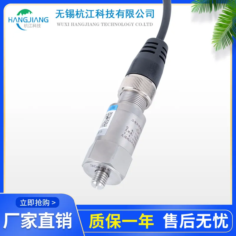 T1100A-02-00 Piezoelectric Accelerometer (IEPE) Vibration Probe for Industrial Vibration Measurement