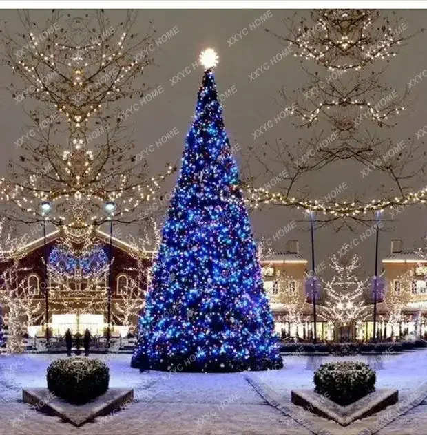 

Christmas Decoration Outdoor Large Frame Christmas Tree Package 3/4/6/8/Shopping Mall Hotel Layout