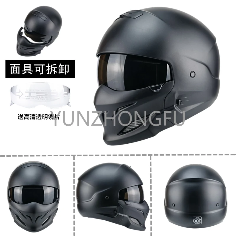 Blemishes: Personality, Samurai, Black Scorpion,  Men's Motorcycle, Men's Half Helmet, Full Helmet, Combination